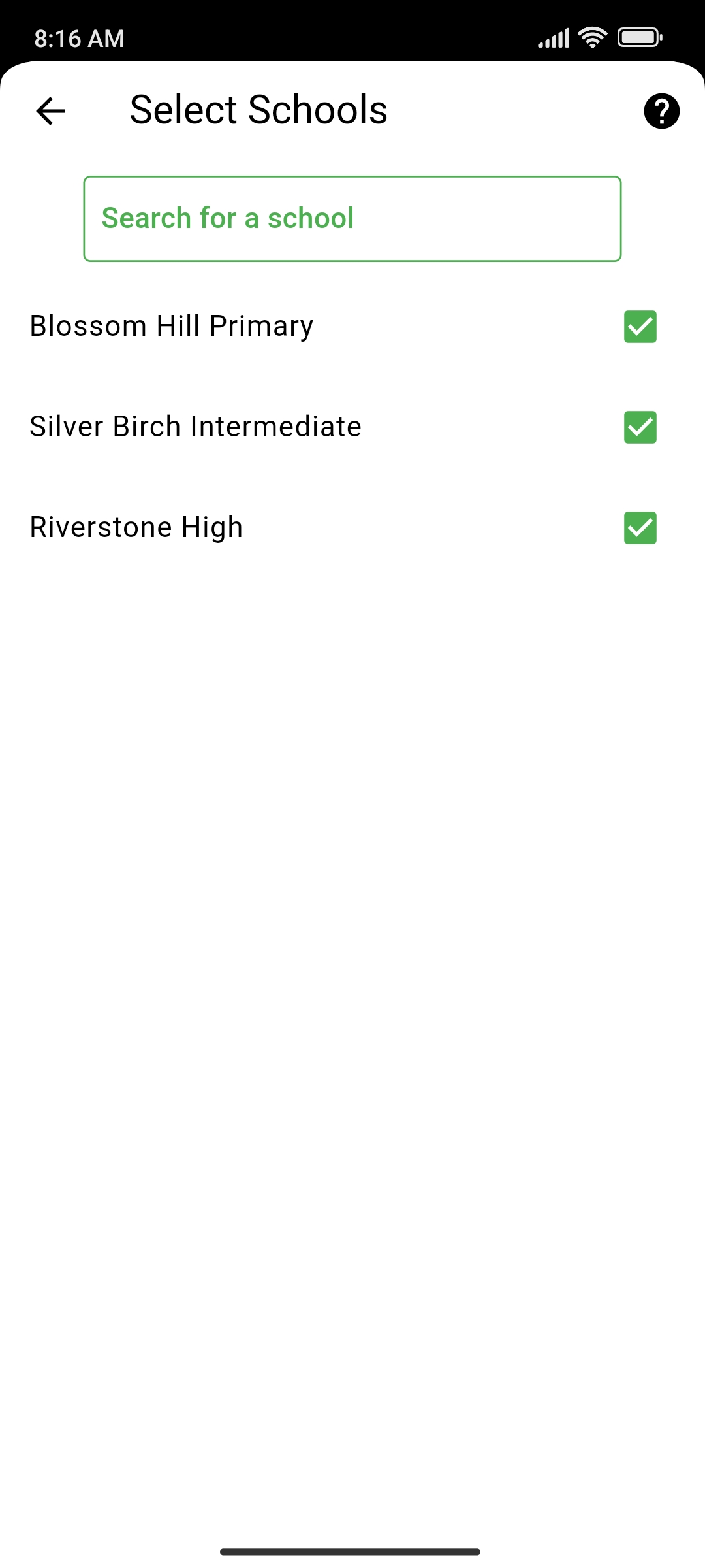 JuggleBoard Events View